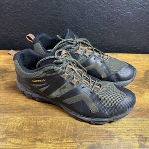 Merrell Meru J004445 Olive Exuberance Mesh Hiking Shoes Mens Size 14